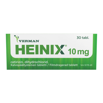 HEINIX tabletti, kalvopäällysteinen 10 mg 30 fol