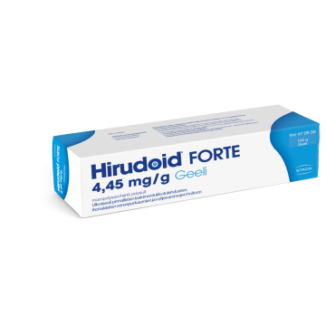 HIRUDOID FORTE geeli 4,45 mg/g 100 g