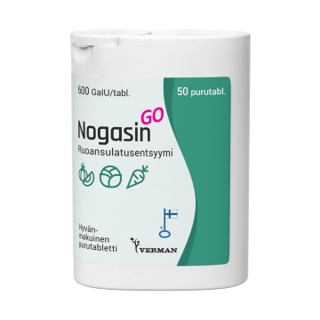 Nogasin GO 50 tablettia