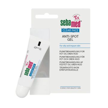 Sebamed Clear Face Anti-spot gel täsmähoito finneille ja näpyille 10 ml