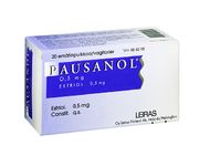 PAUSANOL emätinpuikko 0,5 mg 20 fol