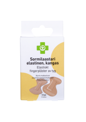 Apteekki Sormilaastari elastinen, kangas 10 kpl/rasia