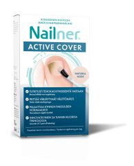 Nailner Active Cover Nude lakka ja sivellin 30 ml