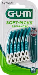 GUM SOFT PICKS ADVANCED LARGE 60 KPL