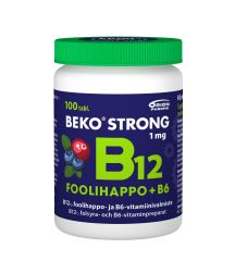 BEKO STRONG B12+FOOLI+B6 MUSTIKKA-KARPALO 100 PURUTABL