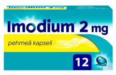 IMODIUM kapseli, pehmeä 2 mg 12 fol