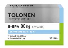 TOLONEN E-EPA 500 MG 120 KAPS